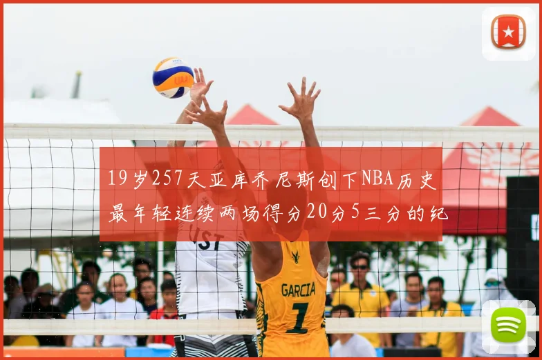 19岁257天亚库乔尼斯创下NBA历史最年轻连续两场得分20分5三分的纪录