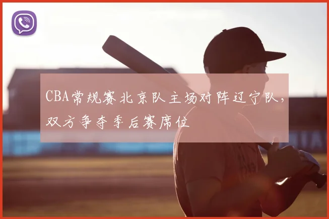 CBA常规赛北京队主场对阵辽宁队，双方争夺季后赛席位