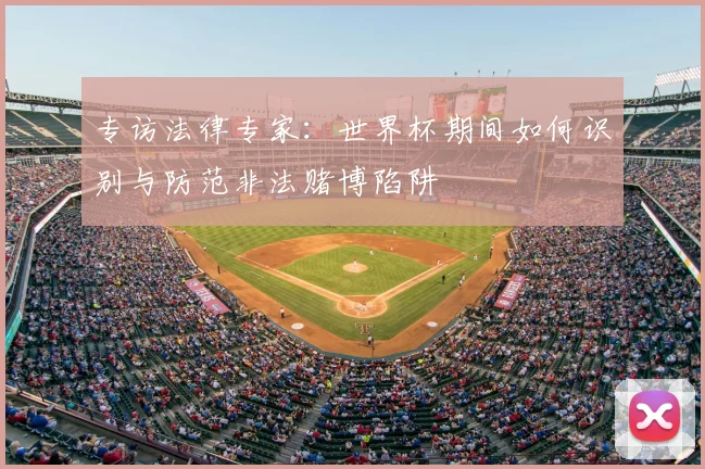 专访法律专家：世界杯期间如何识别与防范非法赌博陷阱